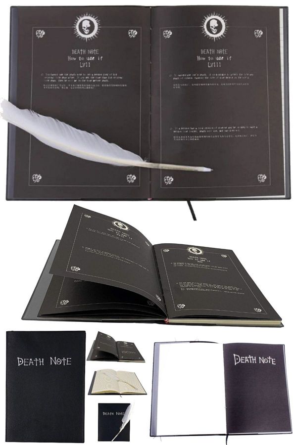 Utelips-Anime Collection Death Notebook & Pen Death Note Notebook Set A5 Animation Gift Notebook & Pen 1