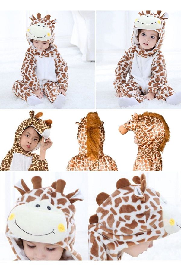 Utelips Show Party Birthday For Kids Costume Pajamas Giraffe Shaped Cute Pajamas For Kids Trendyol