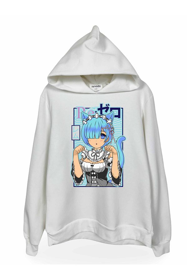 Re zero rem hoodie hotsell