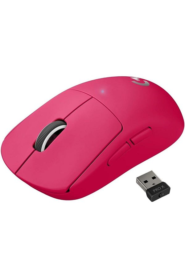 logitech-G PRO SUPERLIGHT Wireless Gaming Mouse, , 25,600 DPI, 5 Programmable Buttons -Magenta 1
