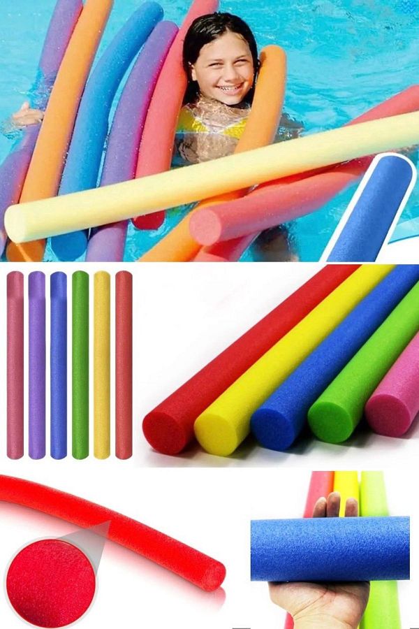 Utelips-Foam Sticks Floating Foam Sticks For Swimming Sea Pool Non-Sinking Soft Practical Learning Sticks 1