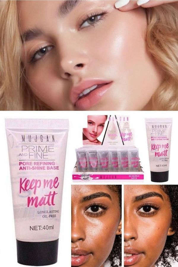 Utelips-Quality Anti-Shine Makeup Base Prime And Fine Keep Me Matte 40ml Make Up Makeup Base Large Size 1