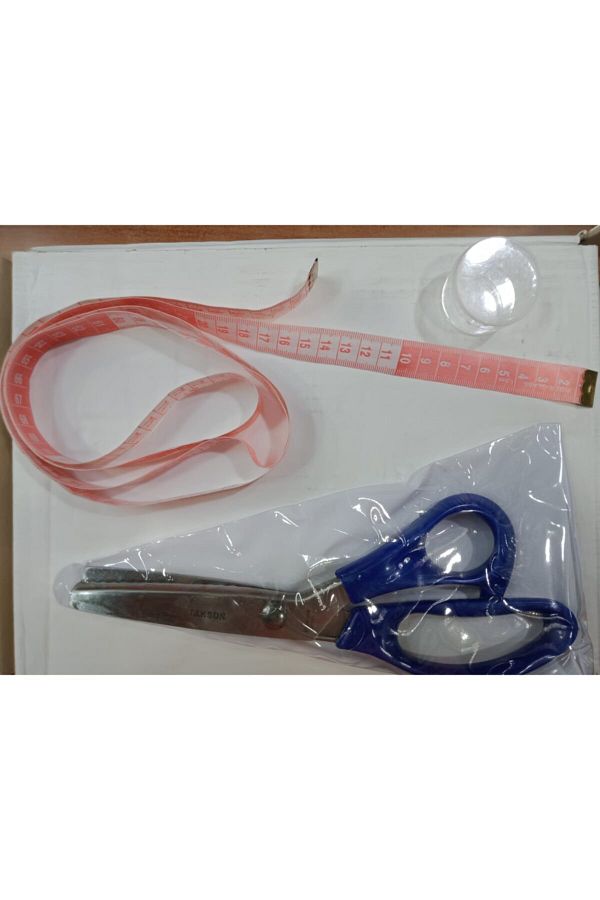 Taksun-Overcasting Scissors & tape measure 1