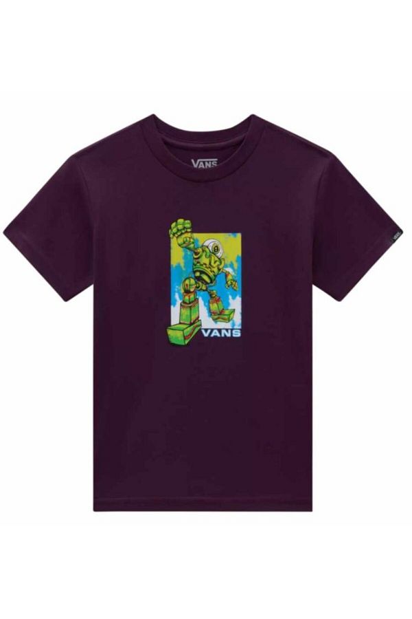 T shirt vans violet best sale