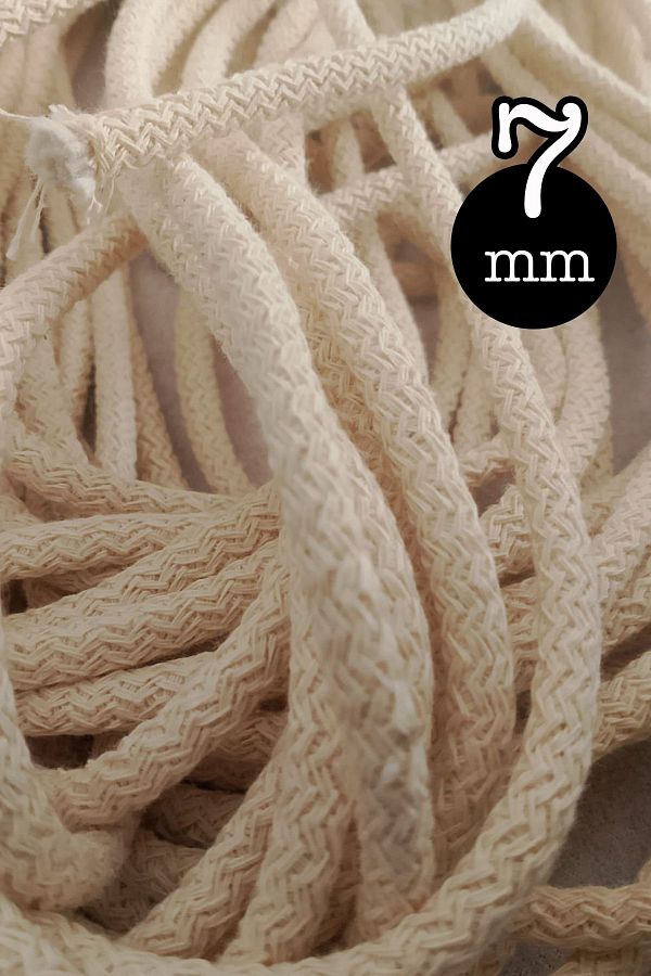 Bevella Macrame Cord-Macrame Rope Multi-Purpose Kaytan Cord Rope Woven, Swing, Supla, Mop Rope 1