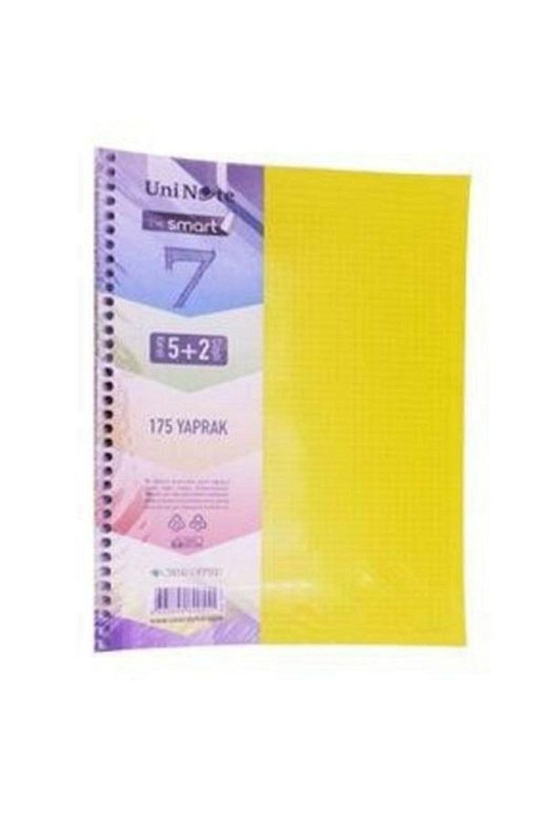 Uninote-Çınar Çnr 62055 Notebook A4 with Bookmark 175 Sheets 5 2 1