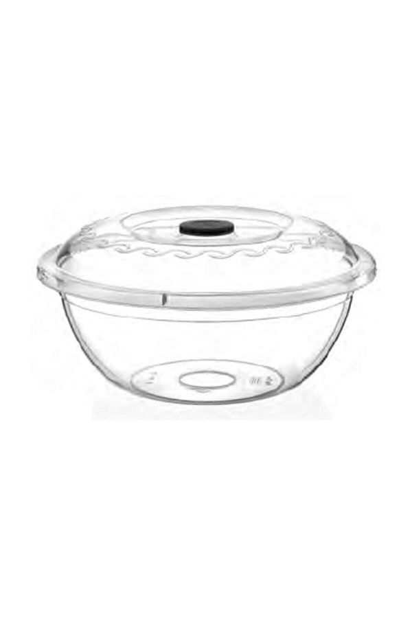 Polytime-Poly Time No. 4 Dough Basin with Lid (transparent) (26 Lt) 1