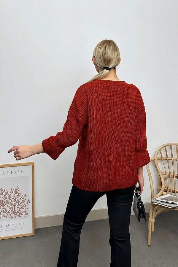Cinnamon colored sweater cheap