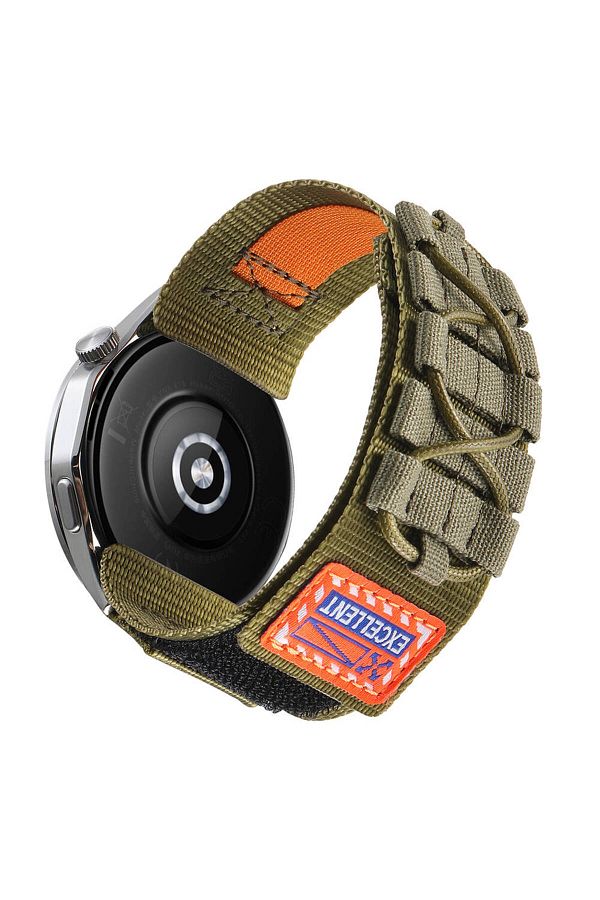 Coolacs Samsung Galaxy Watch 46mm Orbital Braided Rope Design Nylon Fabric Straw Cord Trendyol