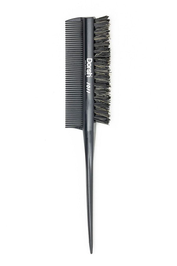 Dorsh-Professional Crepe Skewer Comb Knob Brush 3 in 1 - 1011 1