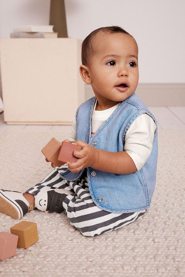 Infant jean vest sale