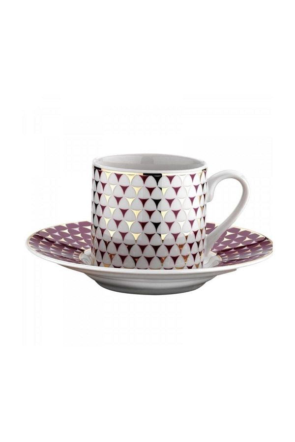 Kütahya Porselen-Rüya 12 Piece Coffee Cup Set for 6 People 77512 1