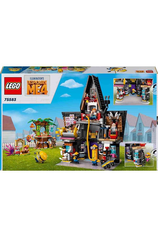 LEGO Despicable Me 4 Minions and Gru Family Pavilion 75583 For Kids Ages 8 and Up Trendyol