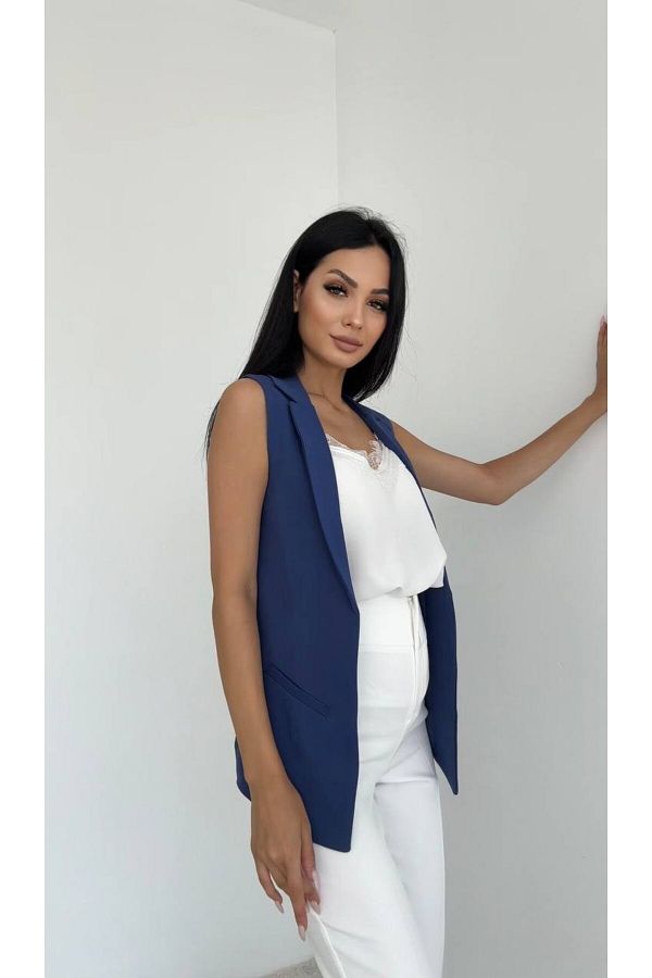 Chiffon vest outlet