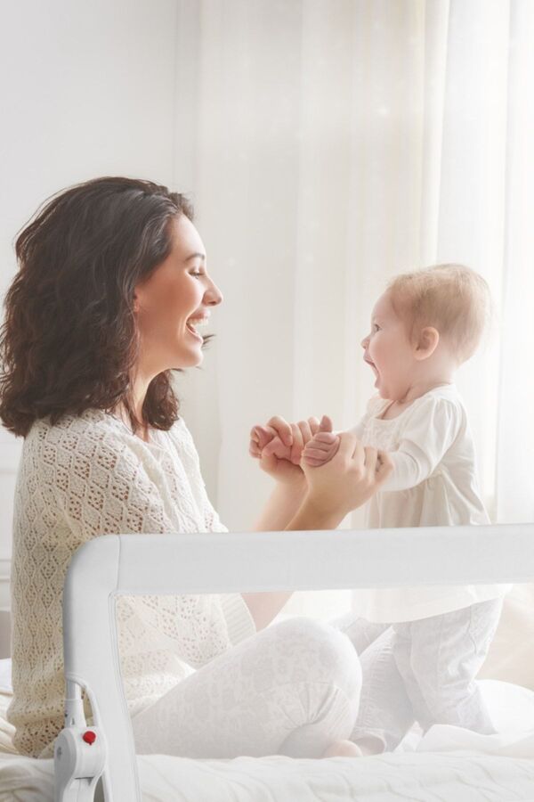 Wellgro Katlanır Yatak Bariyeri 50x120 Cm, Baza Korumalığı Ve Yatak Korkuluğu