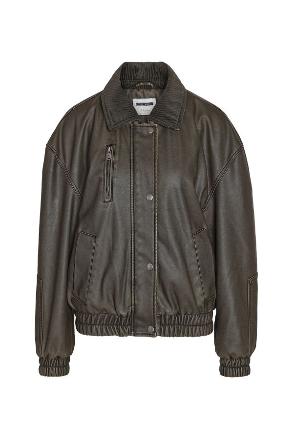 Noisy May-NMDOROTHY PU Bomberjacke - L/S gewaschen 1