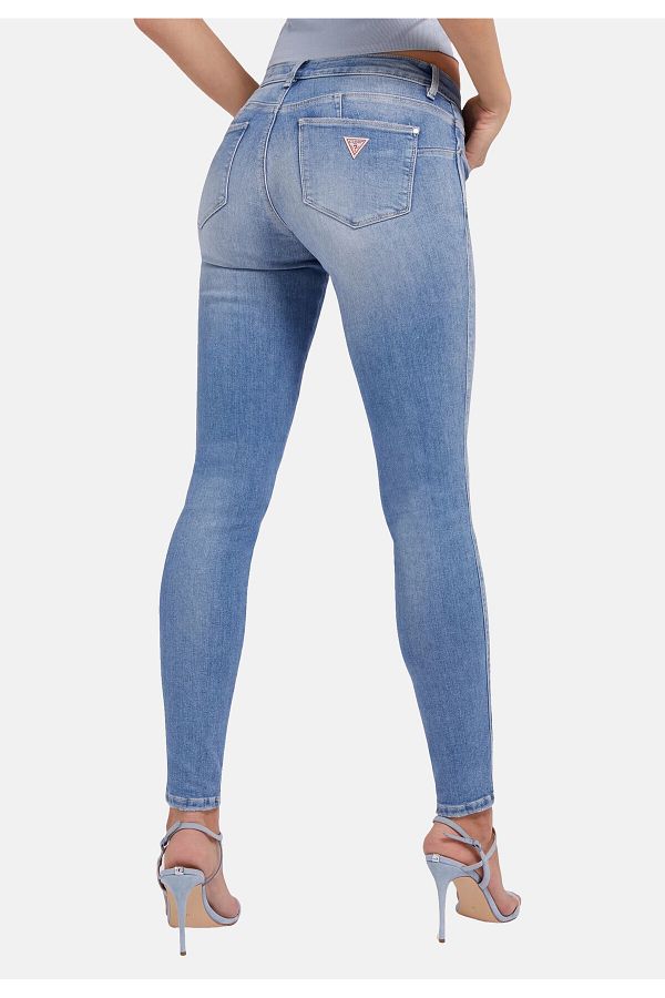 Guess Jeans Skinny Fit Jeans CURVE X mit Label Patch im 5 Pocket Style Trendyol