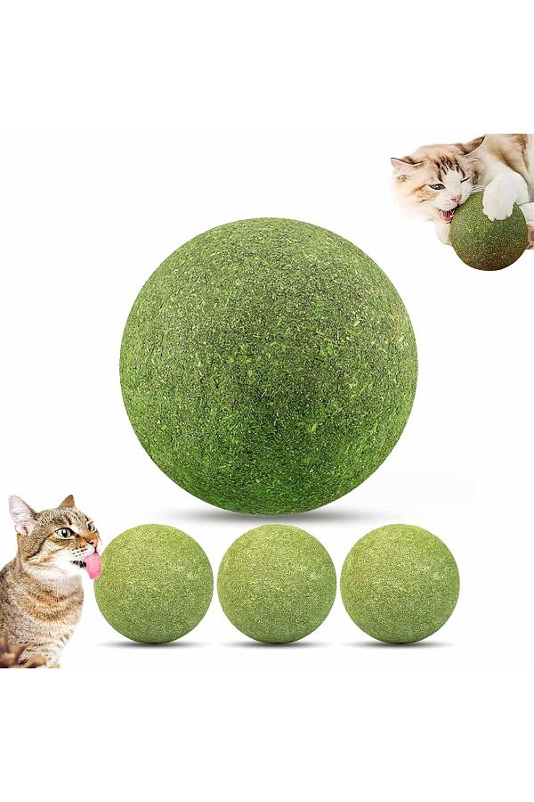 senye-Small 5 Pieces Ball Cat Toy with Catnip and Matatabili 1