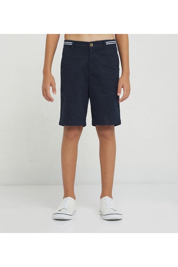 Aeropostale-الاطفال السراويل الزرقاء بأزرار 1