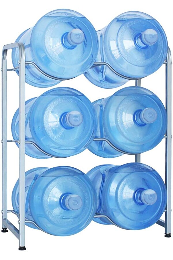DubaiGallery Water Bottle Storage Stand 3 Tier Water Bottle Holder 6 ...