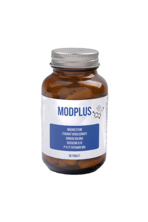 MODPLUS-Magnesium Ginkgo Biloba, Coenzyme Q10,P-5P and Selenium 30 Capsules 1