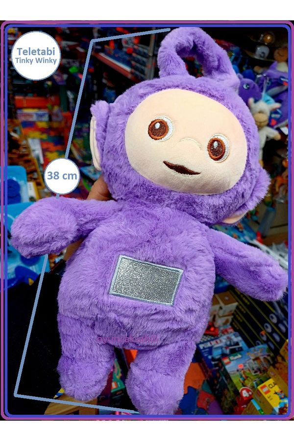 OYUNCAKSAH L Tinky Winky Teletabi Plush Toy Teletubbies Tinki Vinki Antenna Included 38cm Wire Antenna Trendyol
