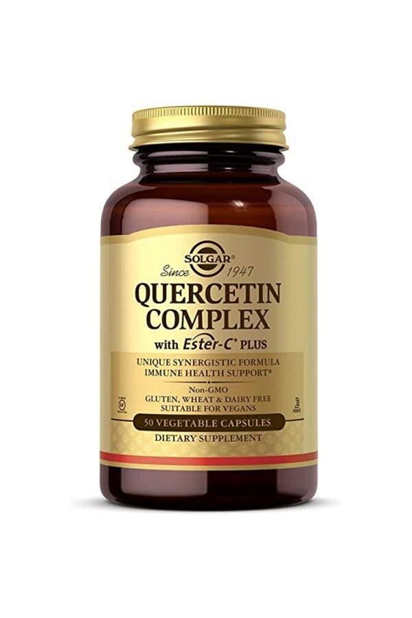 Solgar-QuerCetin and Ester C Complex - 50 Capsules 1