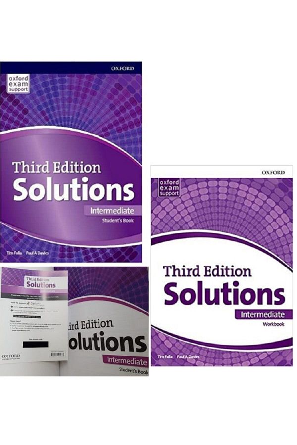OXFORD UNIVERSITY PRESS-Solutions Intermediate Student's Book and Workbook 1
