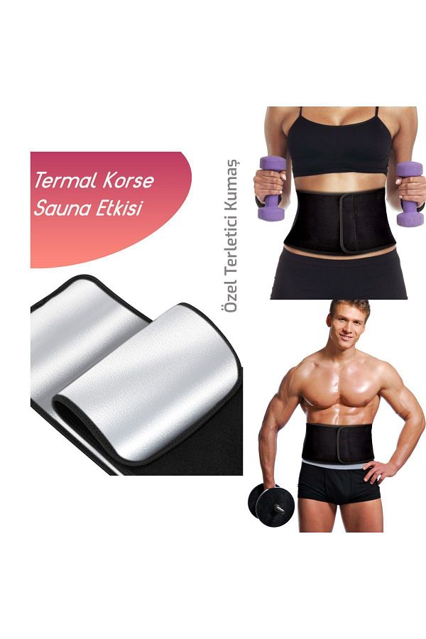 Ankaflex Thermal Sweat Sauna Waist Band Weight Loss Sweat Corset Adjustable Abdominal Slimming Stomach Wrap Belt Trendyol