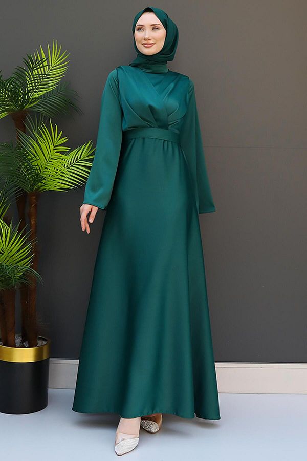 giz astore-Emerald Hijab Dress - Zeyno 1