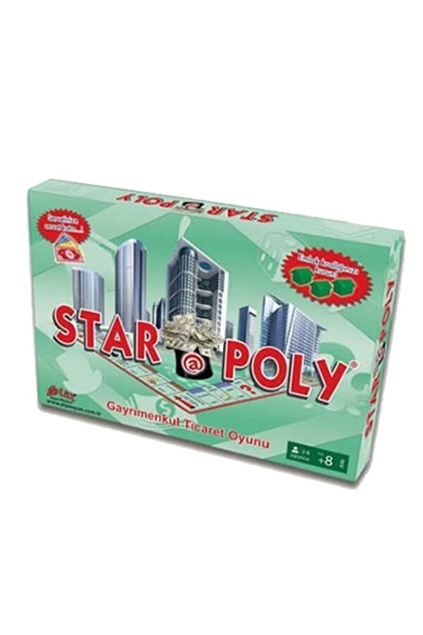 Star Poly Emlak Ticaret Oyunu Monopoly Monopoli Metropol Poly