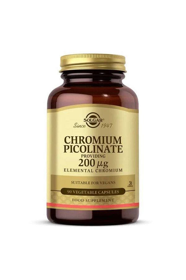 Solgar-Chromium Picolinate 90 Capsule 1