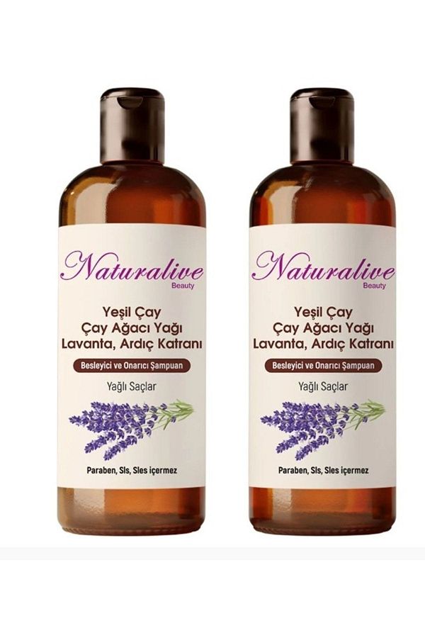 naturalive-500ml Gmdes Certified Shampoo for Oily Hair - 2 Pcs 1
