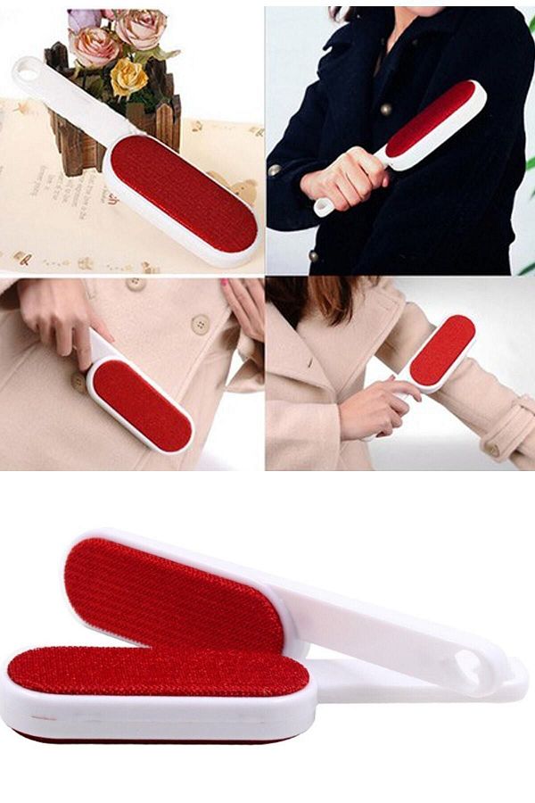 VİP TEDARİK-Dusting Brush Double Sided Red 1