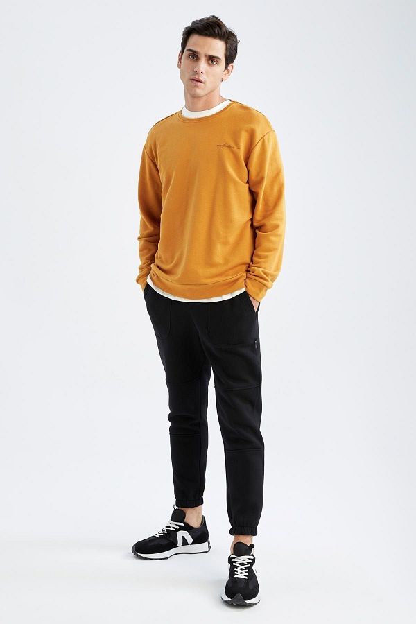 Defacto Regular Fit Pocket Soft Fleece Sweatpants Trendyol