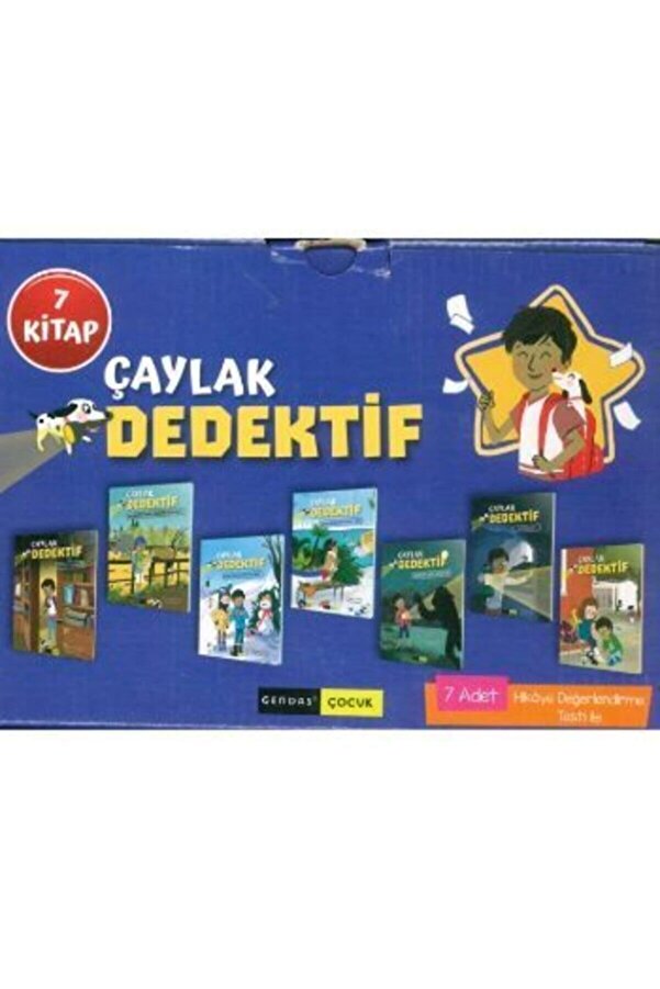 Gendaş Yayınları Gendaş 2. Ve 3. Sınıf Çaylak Dedektif 7 Kitap Hikaye Okuma Seti