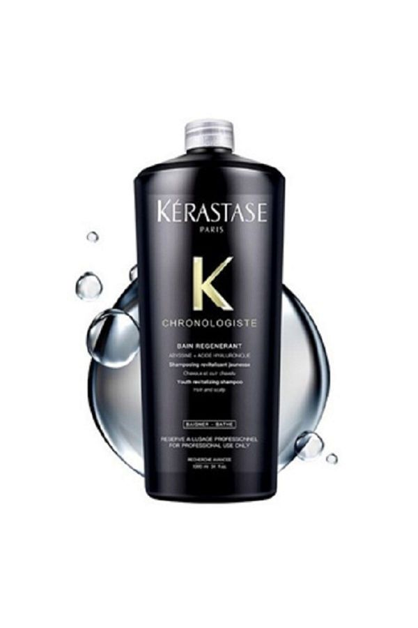 Kerastase-Chronologiste Bain - 1000ml Regenerant Replenishing Shampoo 1KER7 1