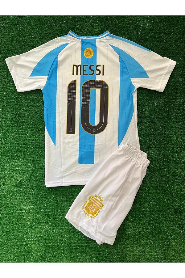 Messi jersey with shorts discount