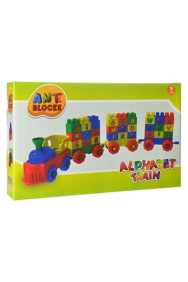 On Time 56 Piece Educational Lego Alphabet Train Set Trendyol