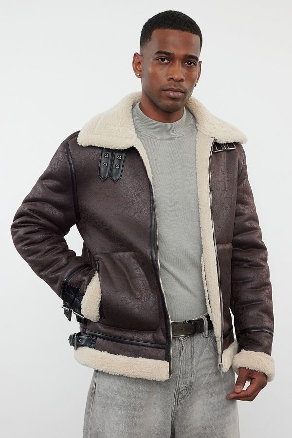 Winter jacket with fur inside discount