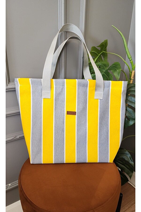 ALTINPAMUK Twill Multi-Purpose Bag Fabric Shoulder Beach Bag