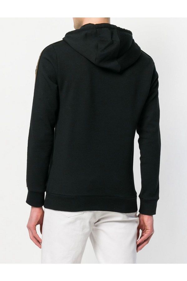 Fendi Logo Panel Hoodie Trendyol