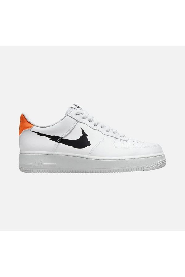 Nike Air Force 1 Low Glitch Swoosh Men s Sneakers DV6483 100 Trendyol