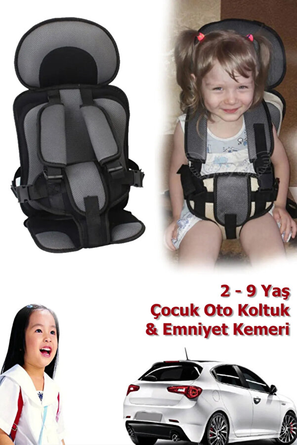 northern fashion Bebek Oto Koltuğu Çocuk Oto Koltuğu 2-9 Yaş Arası