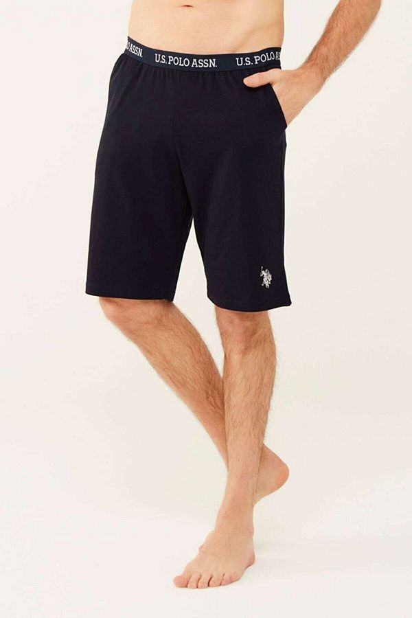 U.S. Polo Assn. U.S. Polo Assn. 18473 Men s Sports Shorts dark blue Trendyol