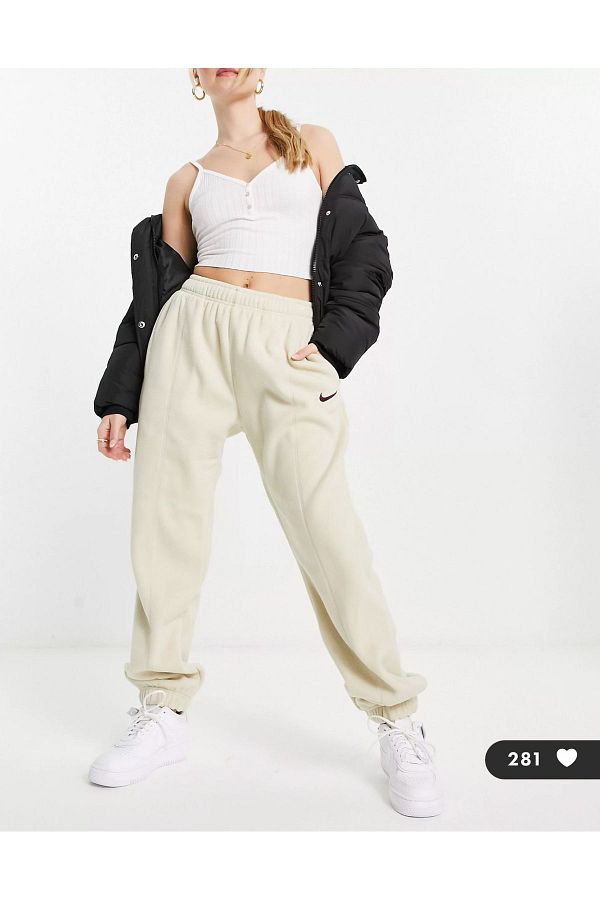 Nike mini swoosh oversized joggers women's on sale