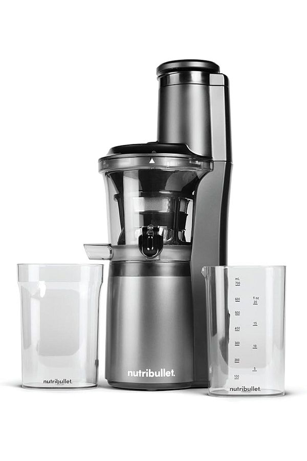 Nutribullet-Slow Juicer, Slow Masticating Juicer, Cold Press Juicer, 150 Watts, Charcoal Black 1