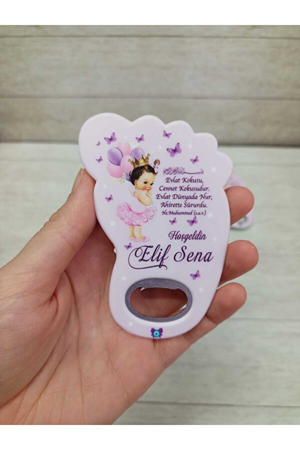 onuratasarlat 20 Adet Ayak Magnet Açacak Yeni Doğan, Doğum Günü, Sünnet, Nişan, Söz, Düğün Hediyelik