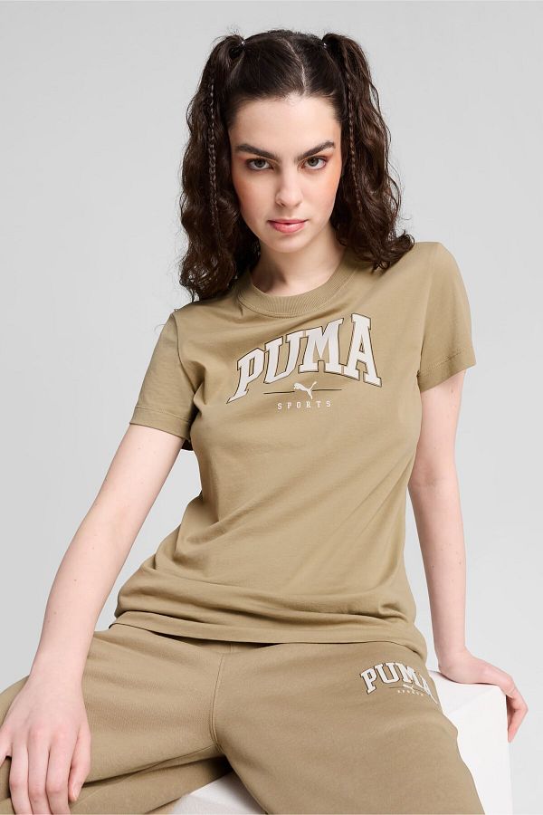 Puma-تي شيرت نسائي برسومات فرقة -68153767 1