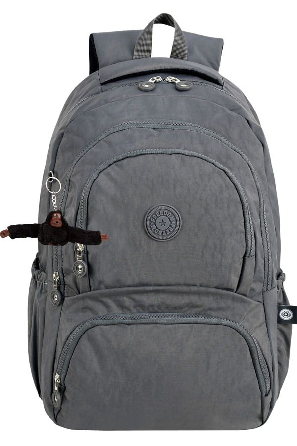 GP GUES POLO Waterproof Crinkle School Bag Luxury and Multi Pocket Monkey Keychain Gift Trendyol